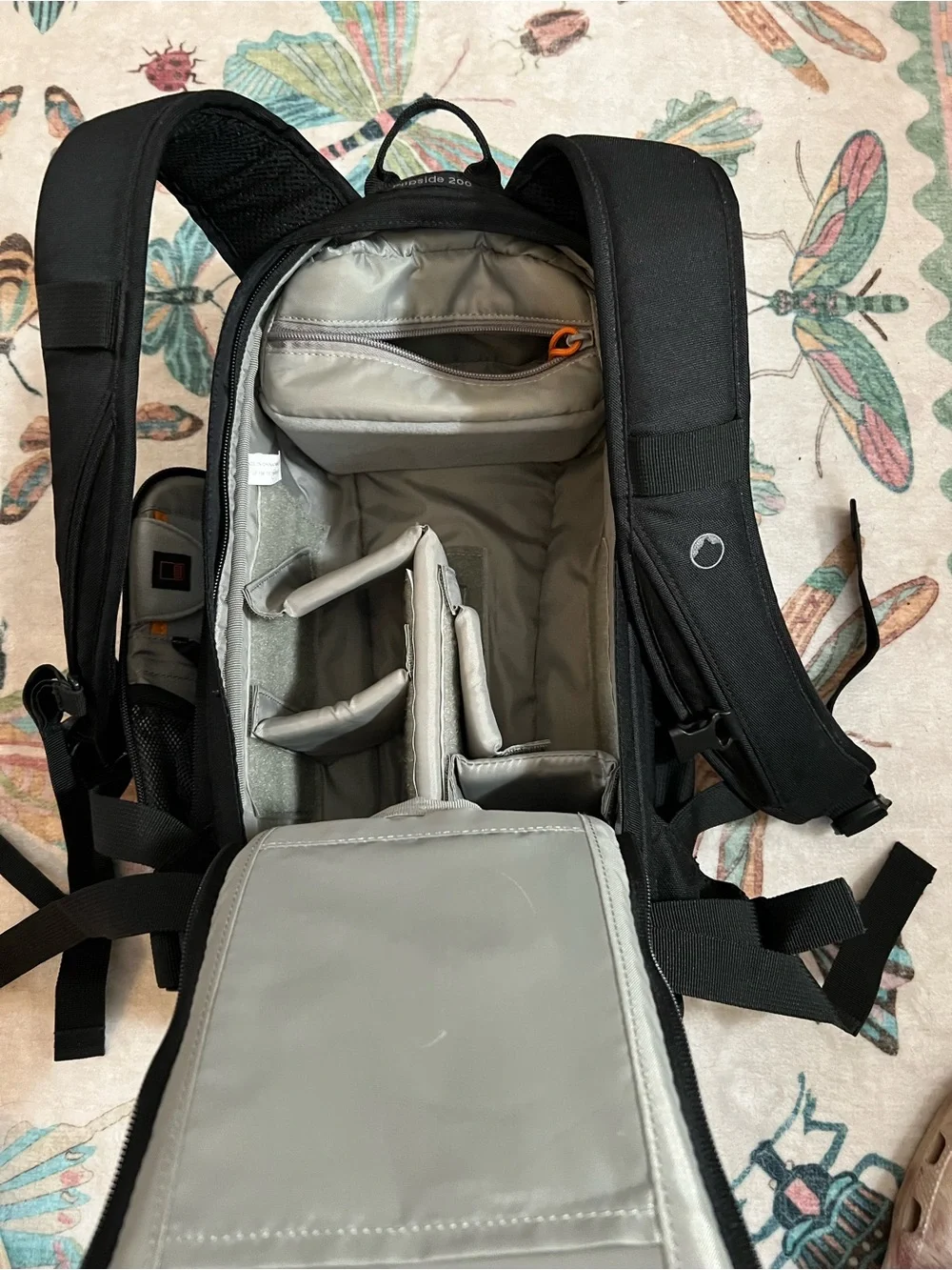 Lowepro Black Camera Backpack — Padded Protection for Photo Gear